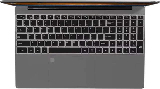 Alt view image 4 of 5 - NVISEN New 15.6 Inch Gaming Laptops AMD Ryzen7 5700U Vega 8 8GB RAM 256GB NVME Windows11Pro Fingerprint Unlock Backlit built-in keyboard