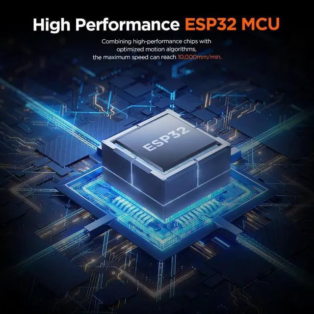 Alt view image 7 of 7 - Acmer P1 Laser Engraver, 10W Output Laser Cutter and Engraver Machine for Wood, Metal, Acrylic, Leather