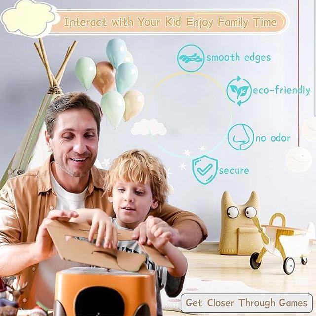 Alt view image 2 of 7 - BEAVERBOT Cardboard Cutter for Kids, DIY Paper Cutting Construction Tool Kit, Safe Learning Educational Toys Craft for Children Boys and Girls