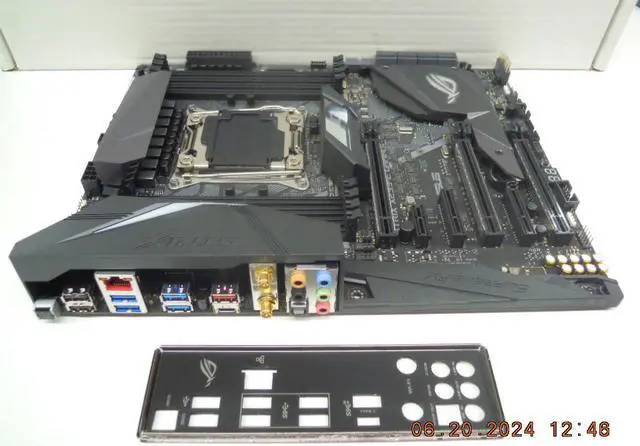 Main image of ASUS ROG STRIX X299-E GAMING LGA 2066 802.11 AC ATX Motherboard for Intel Core i9 and i7 X-Series CPU