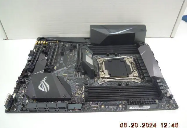 Alt view image 4 of 10 - ASUS ROG STRIX X299-E GAMING LGA 2066 802.11 AC ATX Motherboard for Intel Core i9 and i7 X-Series CPU