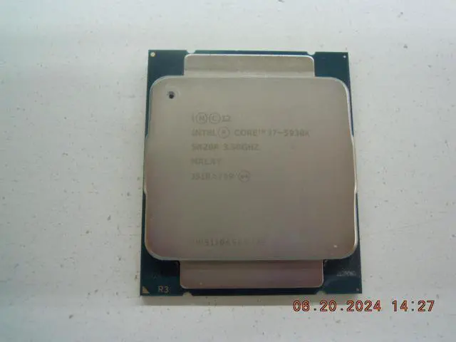 Main image of i7-5930K Intel Core 3.5GHZ Socket LGA2011-3 6-CORE Desktop CPU Processor SR20R Intel Socket LGA2011-V3 Processors