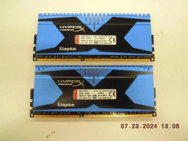 Alt view image 2 of 3 - HyperX Predator 16GB (2 x 8GB) DDR3-2133 Desktop Memory Model HX321C11T2K2/16