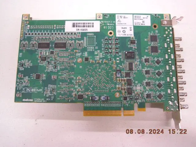 Alt view image 4 of 7 - Matrox X.mio3 FH Multi-Channel Reconfigurable 3G SDI I/O PCI Express Card