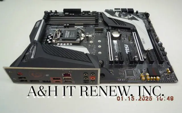 Alt view image 8 of 8 - MSI MPG Z390 GAMING PRO CARBON Motherboard, Intel Z390 HDMI SATA 6Gb/s USB 3.1 LGA 1151 (300 Series)  9th/8th Gen, ATX Motherboard