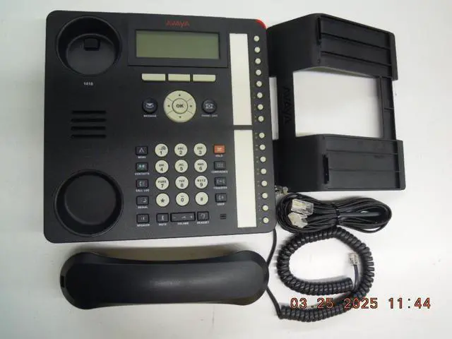 Alt view image 7 of 13 - Avaya 700469869 1416 Standard Phone - Black
