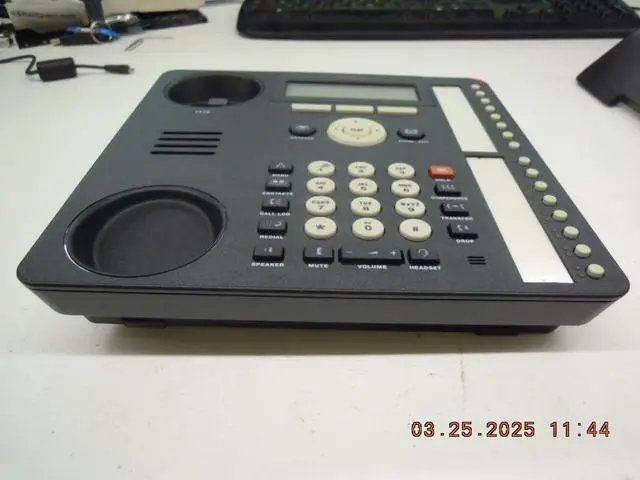 Alt view image 9 of 13 - Avaya 700469869 1416 Standard Phone - Black
