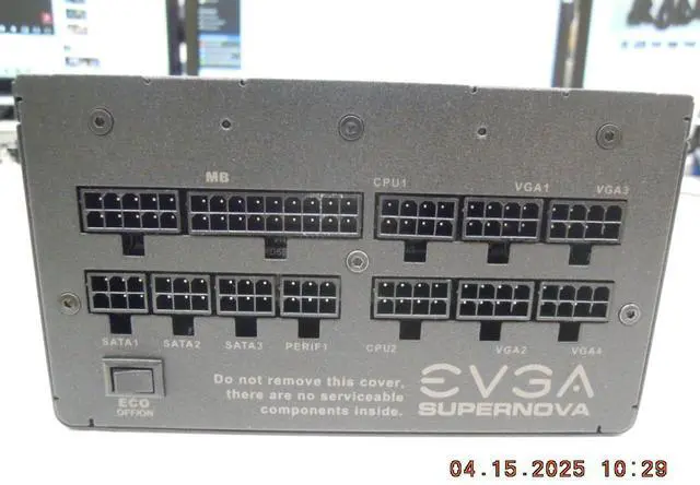 Alt view image 4 of 7 - 220-P2-0850 EVGA Supernova 850 P2 850Watt 80 Plus Platinum AC Power Supply