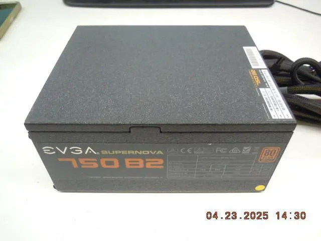Alt view image 3 of 6 - EVGA SuperNOVA 750 B2, 80+ BRONZE 750W, Semi Modular,  Power Supply 110-B2-0750