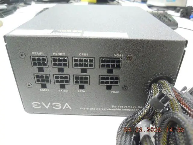 Alt view image 2 of 6 - EVGA SuperNOVA 750 B2, 80+ BRONZE 750W, Semi Modular,  Power Supply 110-B2-0750