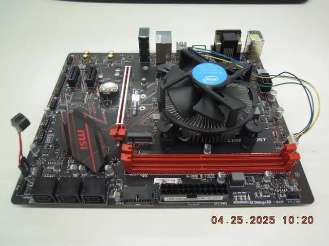 Alt view image 10 of 12 - MSI B360M GAMING PLUS LGA 1151 (300 Series) Intel B360 SATA 6Gb/s Micro ATX Intel Motherboard