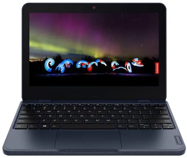 Alt view image 4 of 4 - Lenovo 100w 11' 4GB 128SSD AMD 3015e Windows 11 Pro