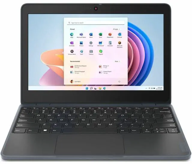 Alt view image 2 of 4 - Lenovo 100w 11' 4GB 128SSD AMD 3015e Windows 11 Pro