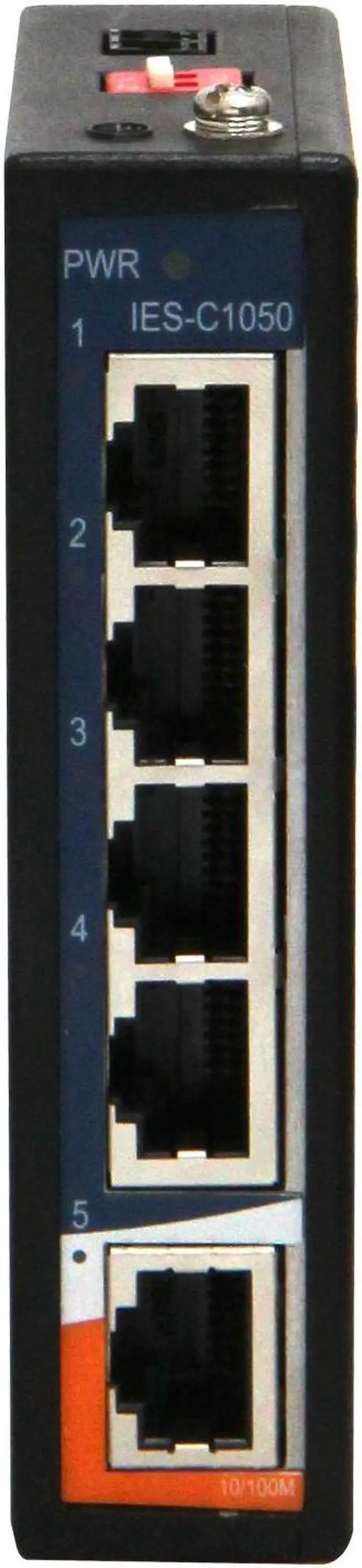 Alt view image 2 of 6 - ORing IES-C1050 | Industrial 5-Ports 10/100Base-T(X) Unmanaged Fast Ethernet Switch