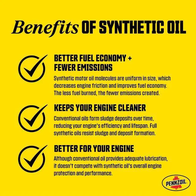 Alt view image 6 of 6 - Pennzoil Ultra Platinum Full Synthetic 5W-20 Motor Oil (1-Quart, Case of 6)