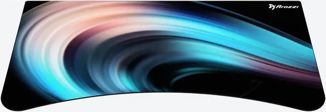 Main image of Arozzi Full Surface Arena Desk Mat (Pure Black) - Edge-Stitched, Water Resistant ARENA-D009