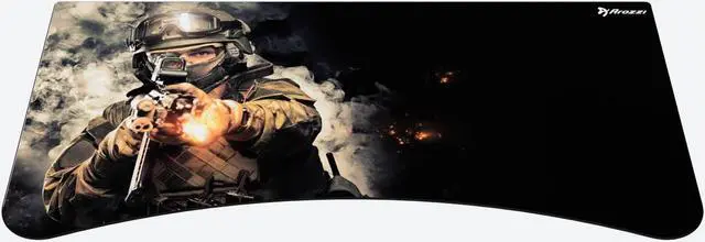 Main image of Arozzi Arena Full-Surface, Interchangeable, Water-Resistant, and Washable Mouse Pad with Stitched Edges - D039