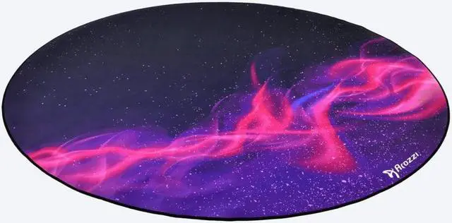 Main image of Arozzi Zona Microfiber Noise Dampening and Scratch Protection Anti-Slip Chair Mat - Galaxy