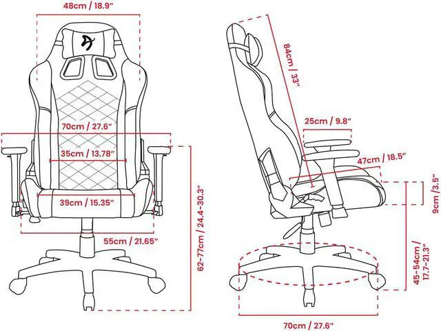 Alt view image 3 of 6 - Arozzi Avanti Premium Soft Fabric Upholstery Fabric with Unique Velvety Texture Breathable Fluid-Repellant Ergonomic Design for Office and Gaming Chair - Pure Purple