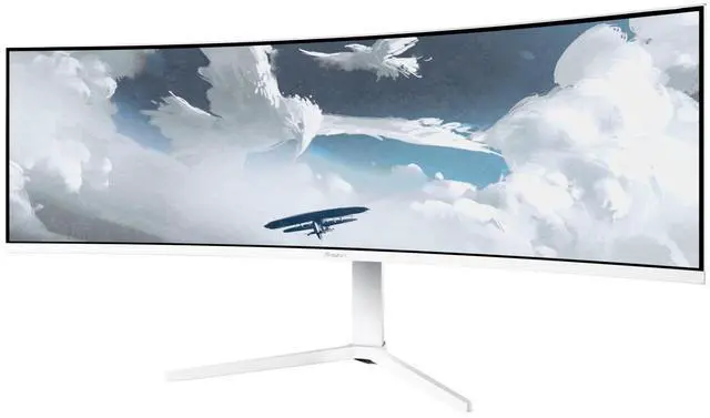 Main image of Arozzi Nova 49" Curved VA 165Hz Ultrawide Gaming Monitor - White