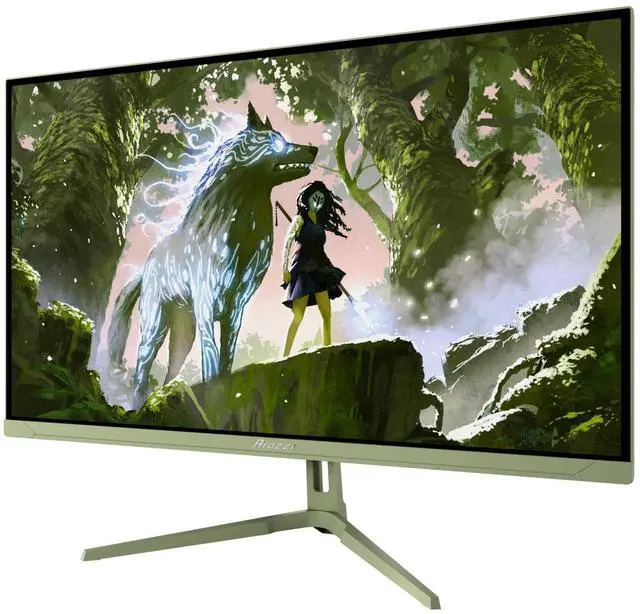 Main image of Arozzi Nova 27" IPS 180Hz Gaming Monitor - Forest Green