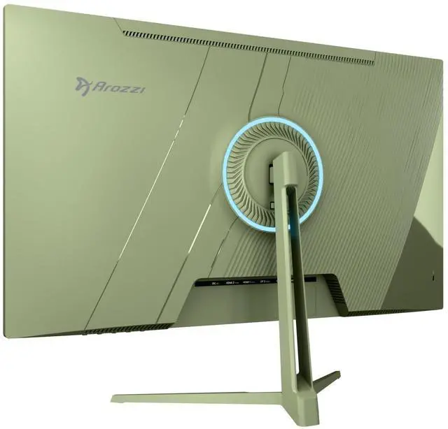 Alt view image 4 of 7 - Arozzi Nova 27" IPS 180Hz Gaming Monitor - Forest Green