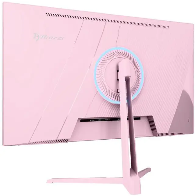 Alt view image 4 of 7 - Arozzi Nova 24" IPS 200Hz Gaming Monitor - Pink