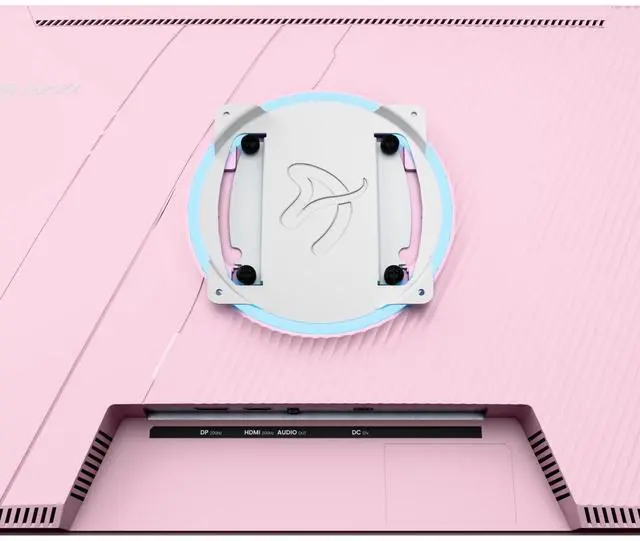 Alt view image 5 of 7 - Arozzi Nova 24" IPS 200Hz Gaming Monitor - Pink