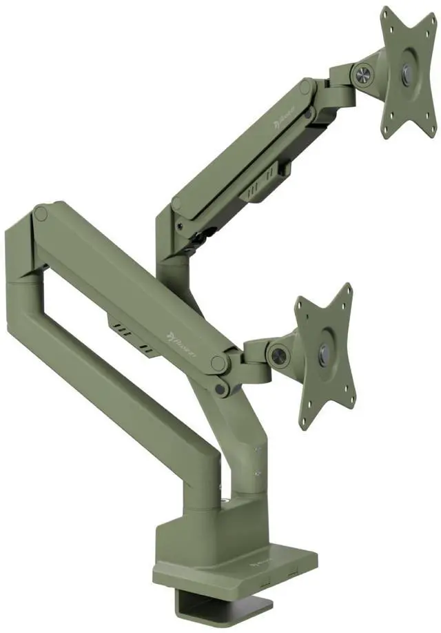 Main image of Arozzi Alzare Neo Duo - Gas Spring Monitor Arm - Forest Green