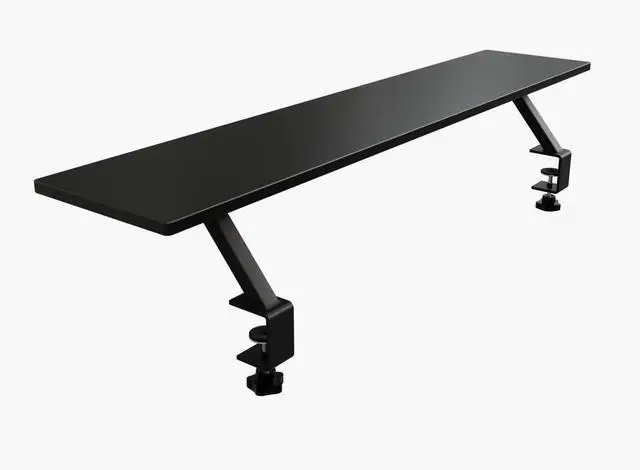 Alt view image 3 of 7 - Arozzi Desk Riser, Large - Black