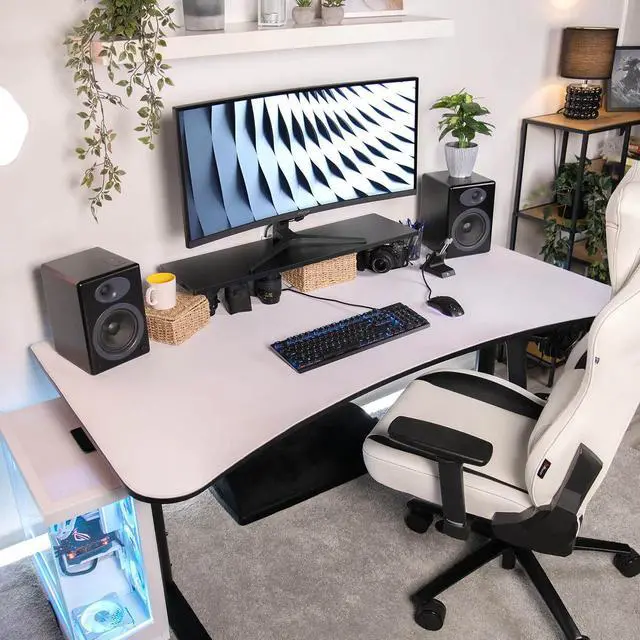 Alt view image 2 of 7 - Arozzi Desk Riser, Small - Black