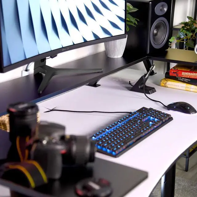 Alt view image 7 of 7 - Arozzi Desk Riser, Small - Black