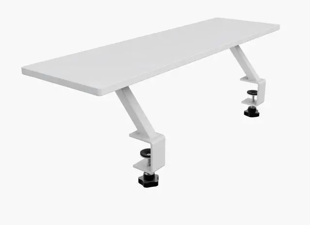 Alt view image 3 of 7 - Arozzi Desk Riser, Small - White