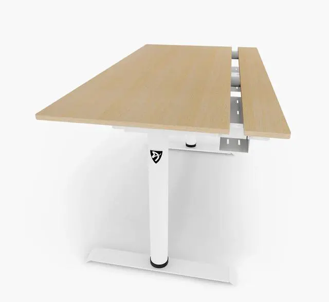 Alt view image 5 of 7 - Arozzi Arena Nordico Electric Standing Desk - Birch