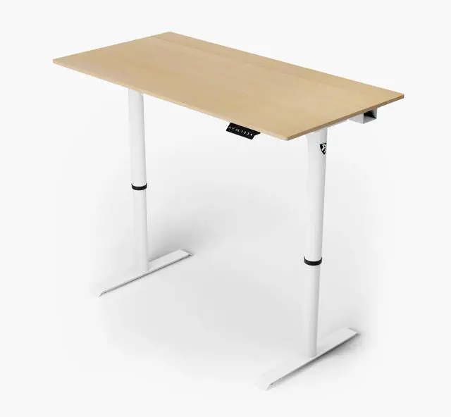 Alt view image 3 of 7 - Arozzi Arena Nordico Electric Standing Desk - Birch