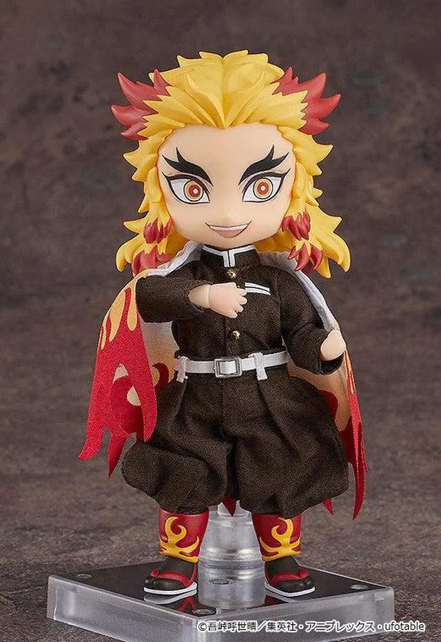 Alt view image 2 of 7 - Good Smile Company Demon Slayer: Kyojuro Rengoku Nendoroid Doll