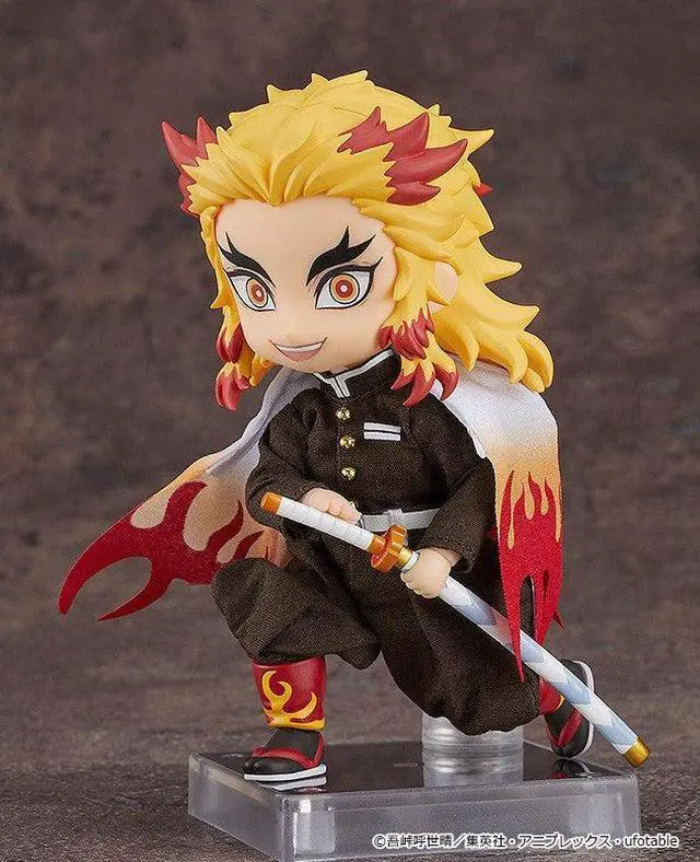 Alt view image 3 of 7 - Good Smile Company Demon Slayer: Kyojuro Rengoku Nendoroid Doll