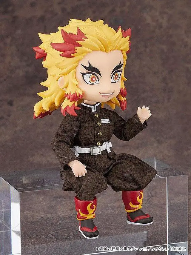Alt view image 5 of 7 - Good Smile Company Demon Slayer: Kyojuro Rengoku Nendoroid Doll