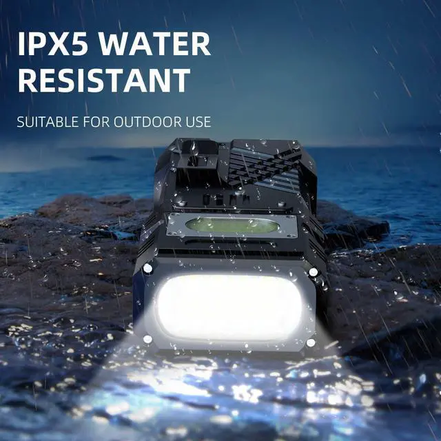 Alt view image 6 of 7 - WARSUN Rechargeable High-Lumen Flashlight: Super Bright, Portable, Waterproof LED with 3 Modes for Camping, Home, and Emergencies