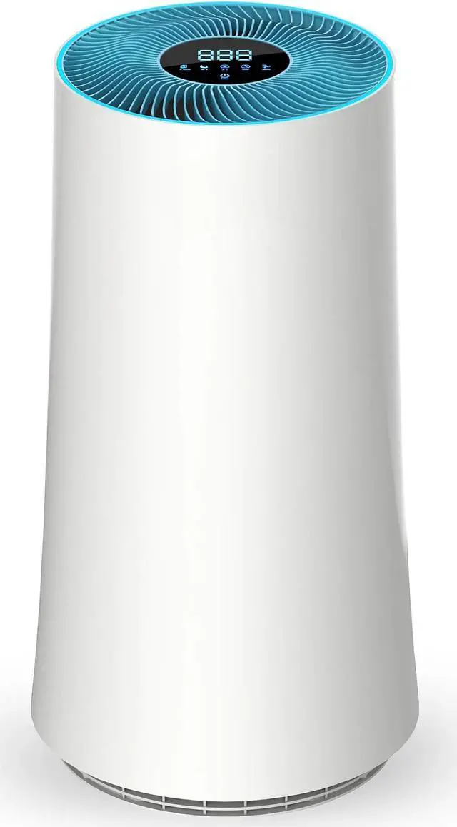 Main image of Toytexx Inc HAP450 Air Purifier, H13 True HEPA Filter with LED Display, 4-Speed Fan Modes, Air Quality Indicator for Home, Bedroom, Office, Pets, Dust, 450 Sqft