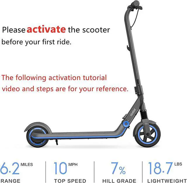 Alt view image 4 of 7 - Toytexx Inc Segway Ninebot eKickScooter ZING E10 Electric Kick Scooter for Kids and Teens