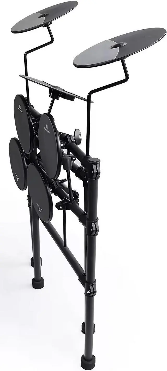 Alt view image 2 of 5 - Toytexx Inc 7-Piece Electric Drum Set, Compact Drum Kit with 20 Preset Kits, 20 Demo Songs for Beginners - CTD-10W