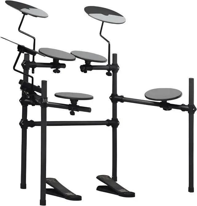 Main image of Toytexx Inc 7-Piece Electric Drum Set, Compact Drum Kit with 20 Preset Kits, 20 Demo Songs for Beginners - CTD-10W