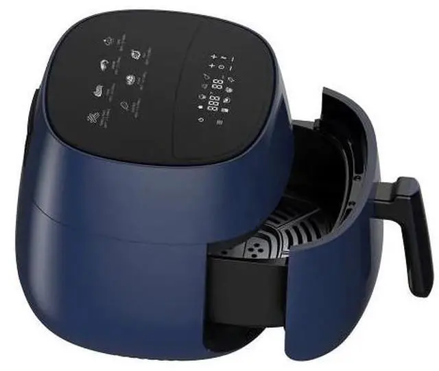 Alt view image 2 of 6 - Toytexx Inc 4L Air Fryer, 1400W, 7 Preset Modes, LED Touch Screen, Non-Stick Basket, Auto Shut-Off