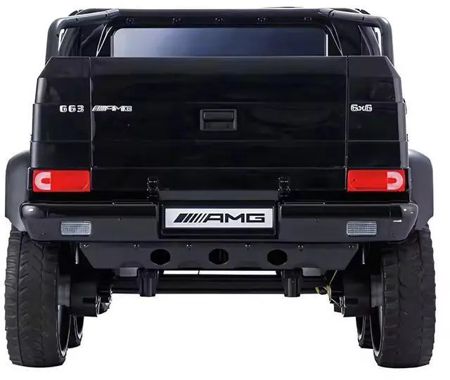 Alt view image 4 of 4 - Toytexx Inc 24V Licensed Black Mercedes-AMG G63 6x6 Kids Ride-On Car, 2-Seater, Remote Control, Deluxe Edition