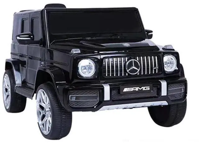 Main image of Toytexx Inc 12V Licensed Mercedes-AMG G63 S306 Kids Ride-On Car, Remote, LED, MP3, Black