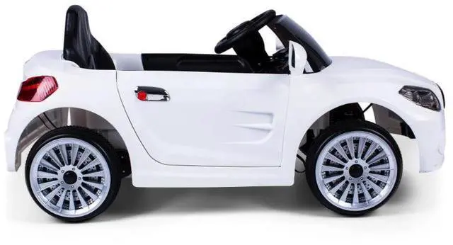 Alt view image 3 of 5 - Toytexx Inc 12V BMW Style Kids Ride-On Car, Remote, LED, MP3, White