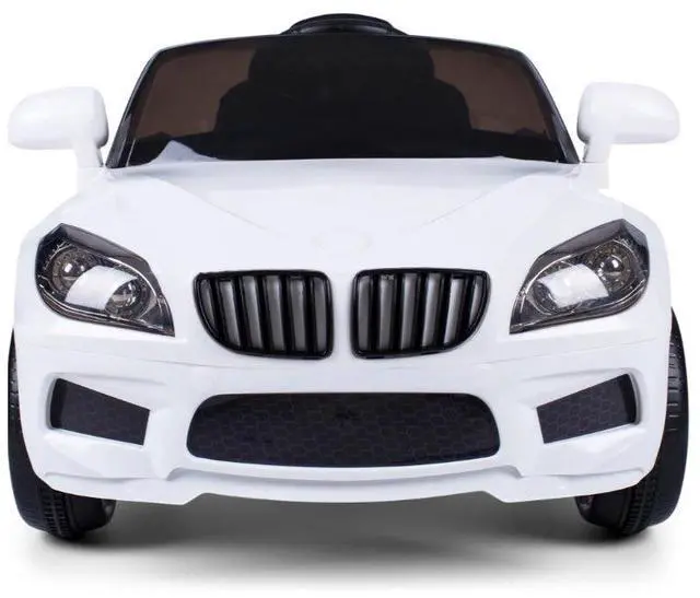 Alt view image 2 of 5 - Toytexx Inc 12V BMW Style Kids Ride-On Car, Remote, LED, MP3, White