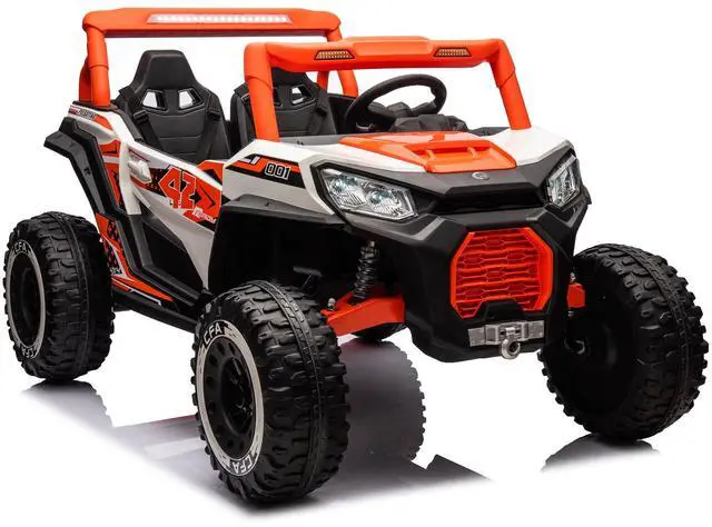 Main image of Toytexx Inc 24V XXL UTV Buggy NEL-913 Kids Ride-On, 2-Seater, Remote, Orange