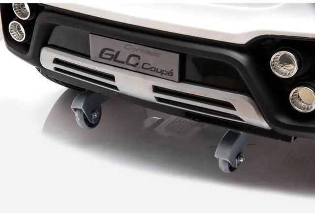 Alt view image 5 of 6 - Toytexx Inc 12V Licensed Mercedes-Benz GLC Kids Ride-On Car, Remote, LED, MP3, White